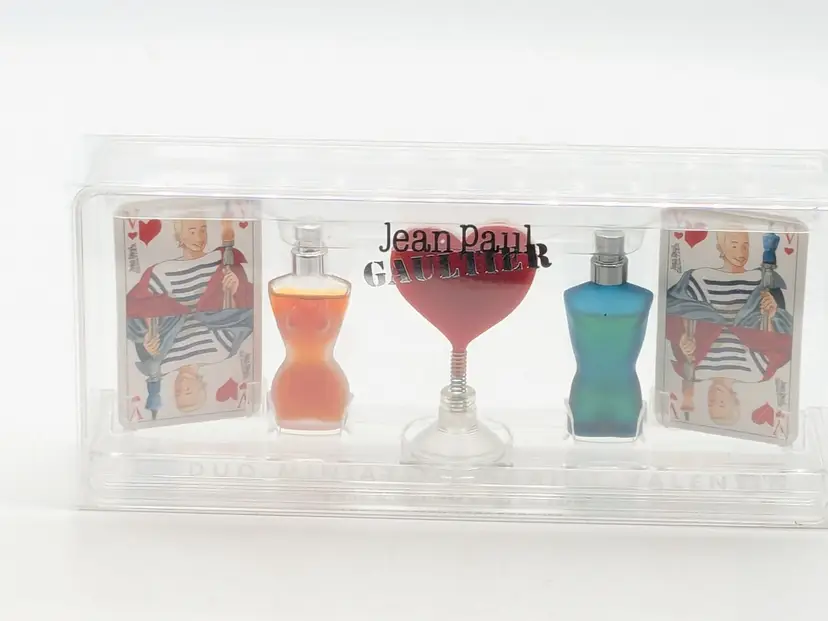 Jean Paul Gaultier Le Duo Miniatures Saint Valentine Le Duo Toilette NOS