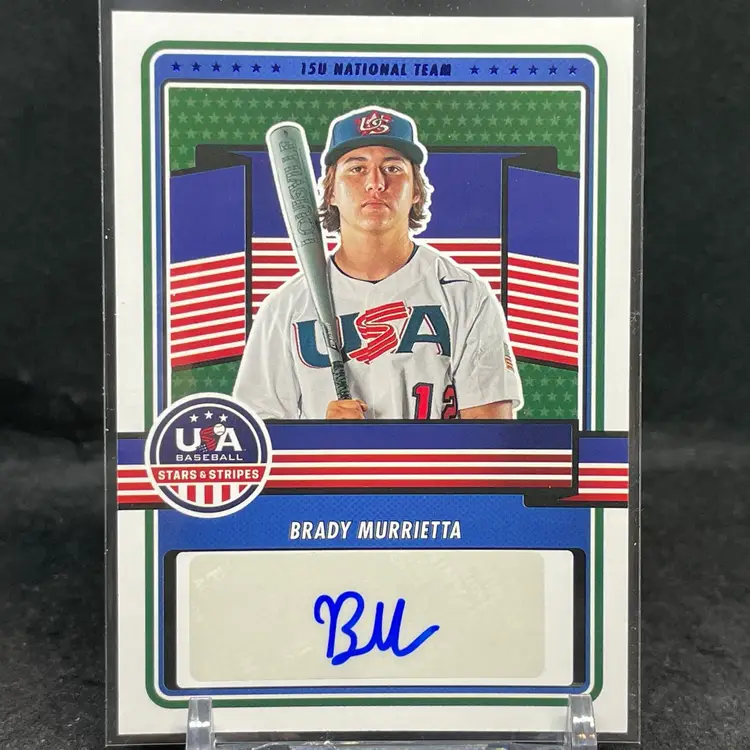 Brady Murrietta 2023 Panini Baseball Card Team USA U15