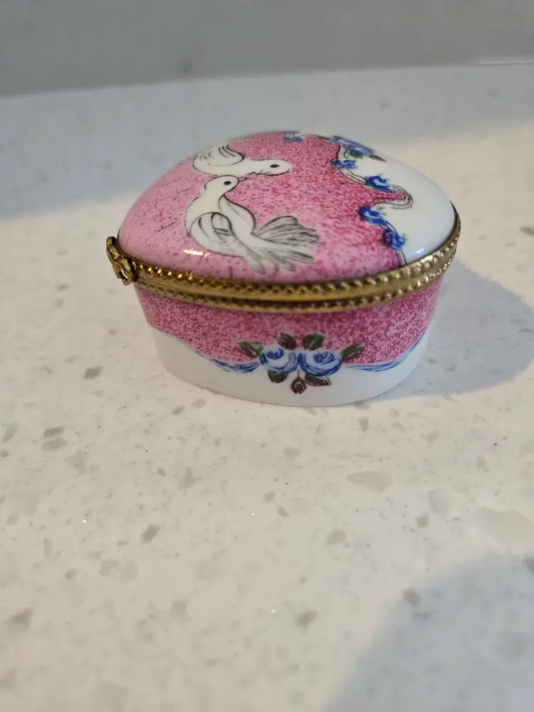 Limoges Porcelain Trinket box