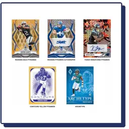 5-Box 2025 Phoenix Football Mega Boxes Division Rip (stacked)
