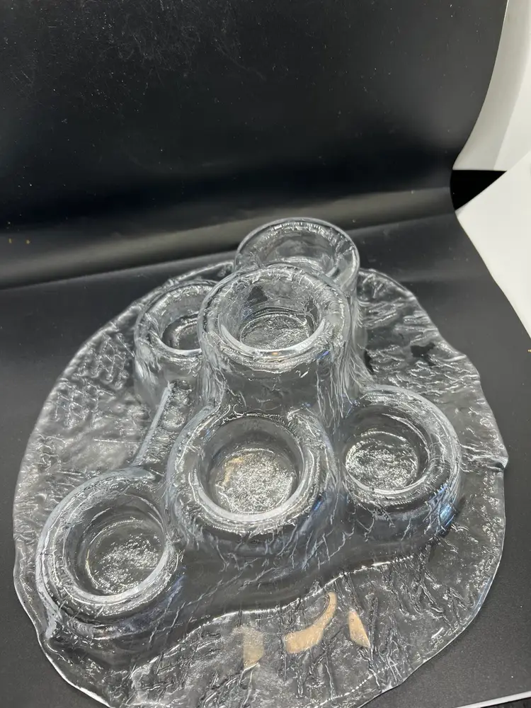 Volcano Glass Votive Candleholder, Meri Lasi Finland