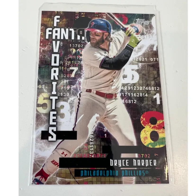 Bryce Harper Fantasy Favorites Philadelphia Phillies