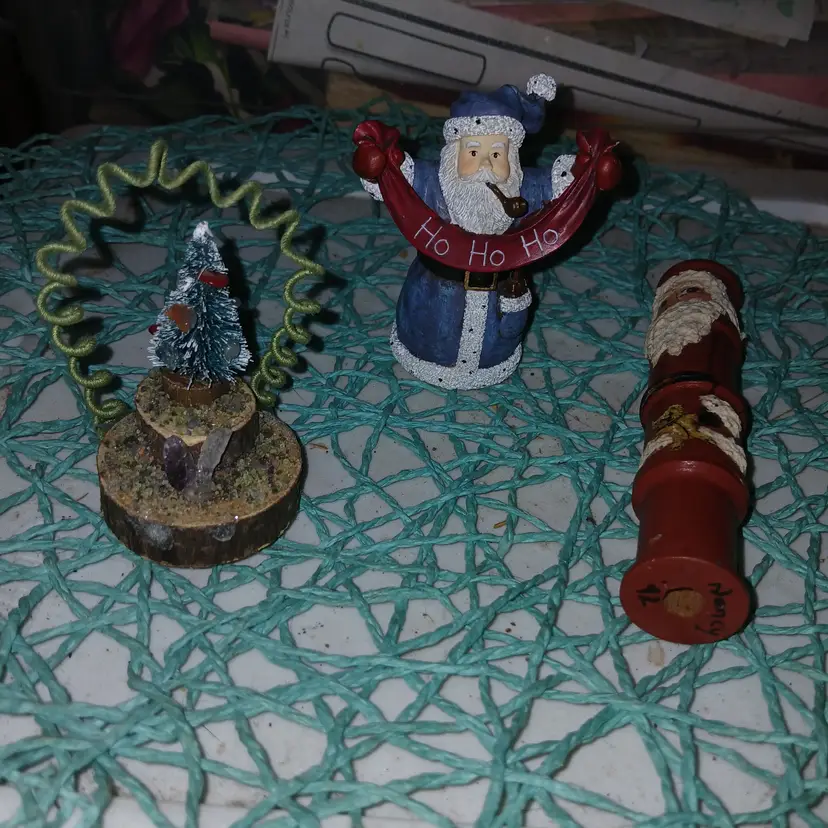 Vintage Christmas different decor