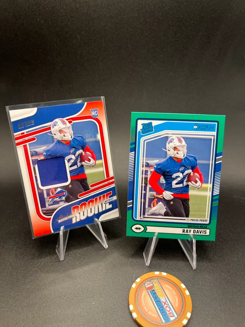 Ray Davis Rookie Lot 2024 Buffalo Bills