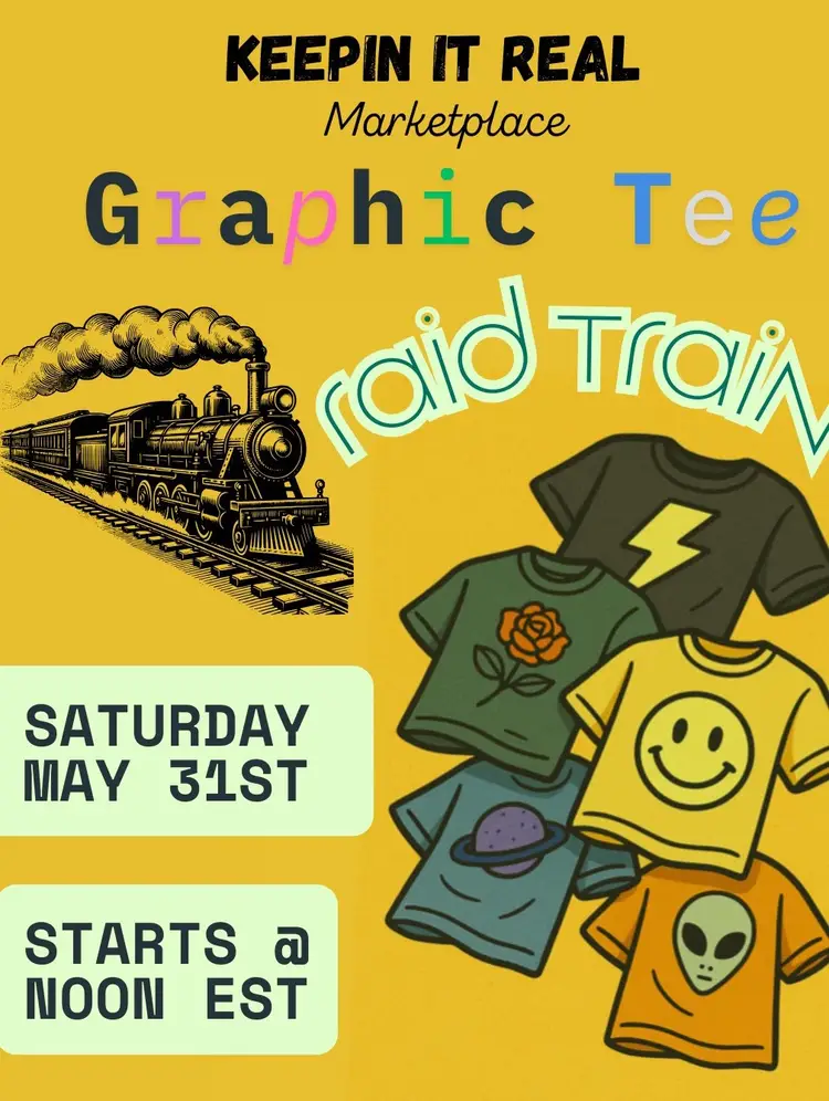 KIR Graphic Tees Raid 🚂 
