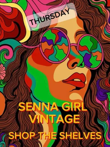 SHOP THE SHELVES- VINTAGE GLASS & TRINKETS 