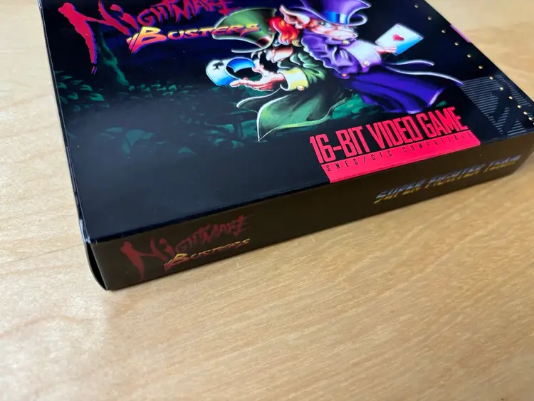 Nightmare Busters for Super Nintendo. NEW