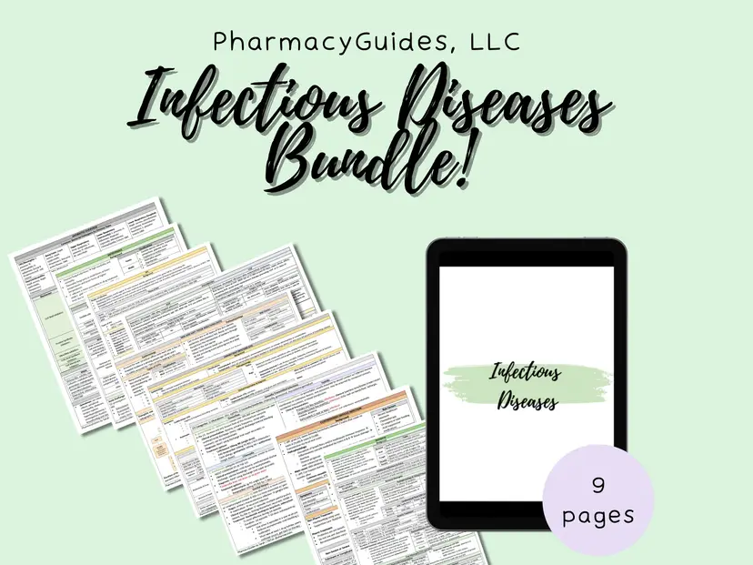 Infectious Diseases | Pharmacy Bundle