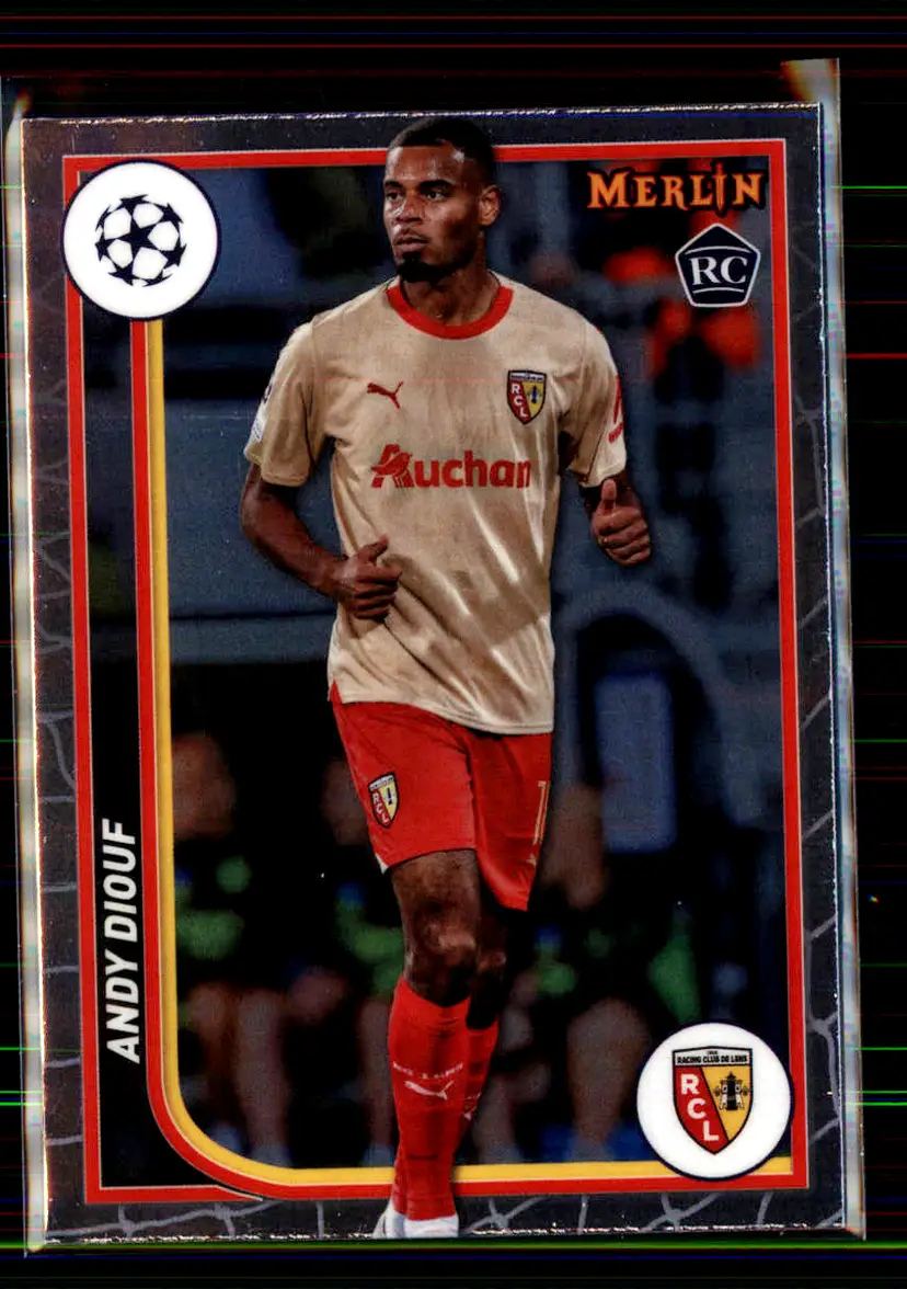 Andy Diouf 2023-24 Topps Merlin UEFA Champions League #89 - RC Lens - (146-297)