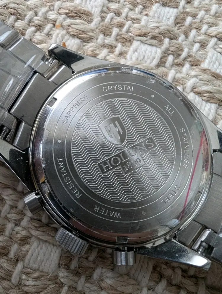 Mens Holuns 1899 Quartz Chronograph Watch New