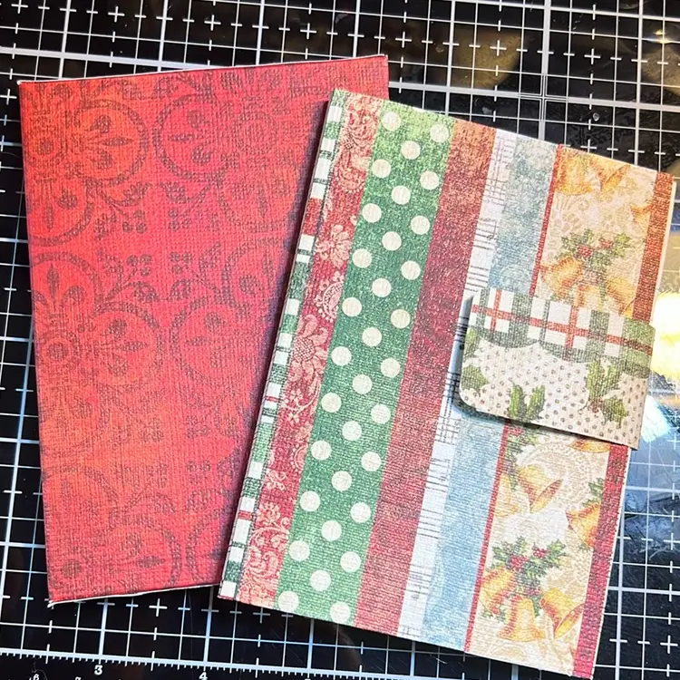 Holiday Notebook made by me