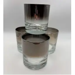 Four MCM Dorthy Thorpe Like Rocks Glasses