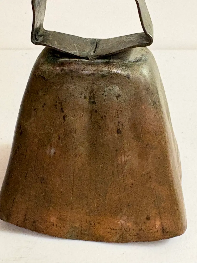 Vintage To Antique Handmade Primitive Cow Bell Rustic Metal Retro Country Chic