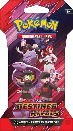 Destined Rivals Sleeved Booster Pack - SV10: Destined Rivals (DRI)
