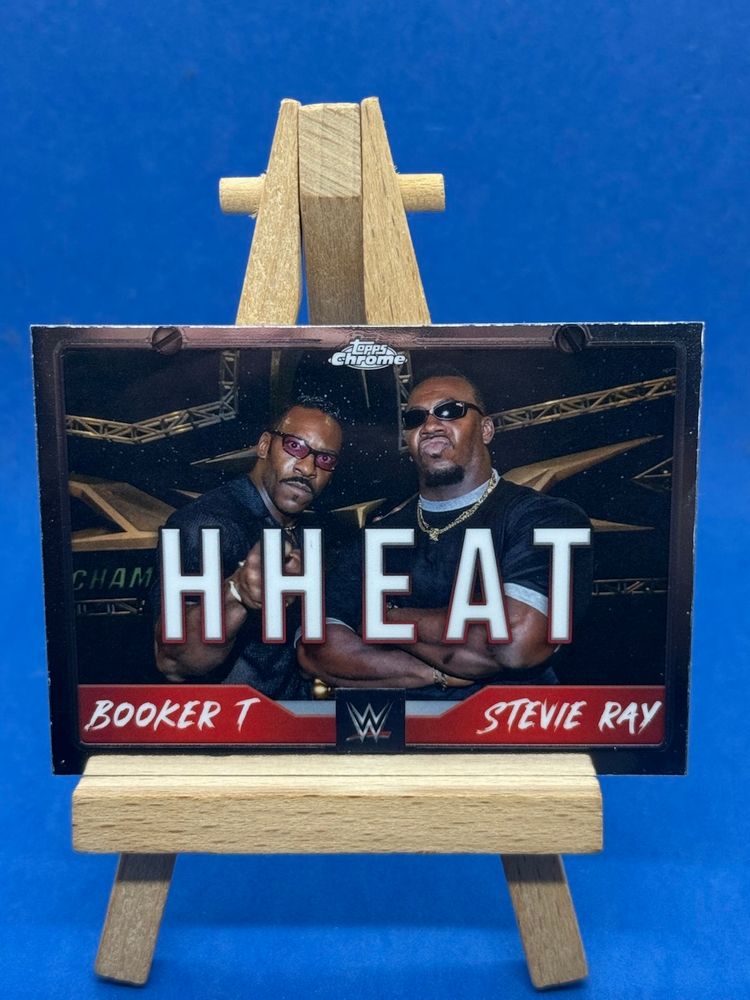 2025 WAE Topps Chrome Tag Team Insert Harlem Heat TAG-HHT A30