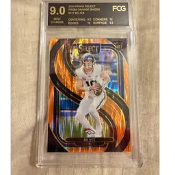 2024 Select Bo Nix /399 Orange Shock