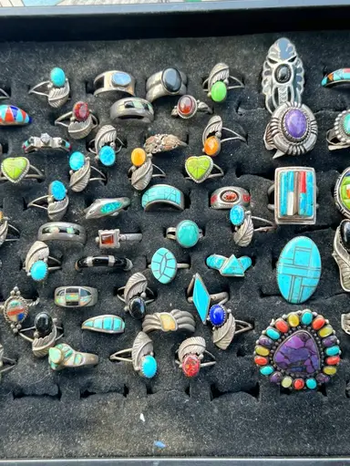 Come Check Out These Native Rings I Bought Today 
