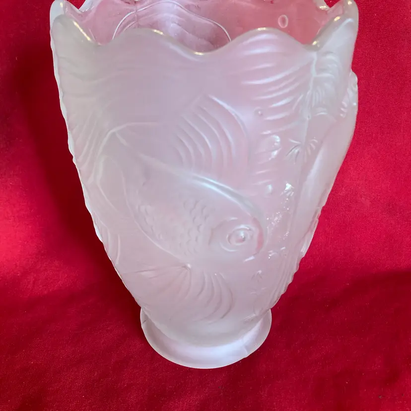 19C. VTG 1930’s Josep Inwald “Barolac” Koi Vase