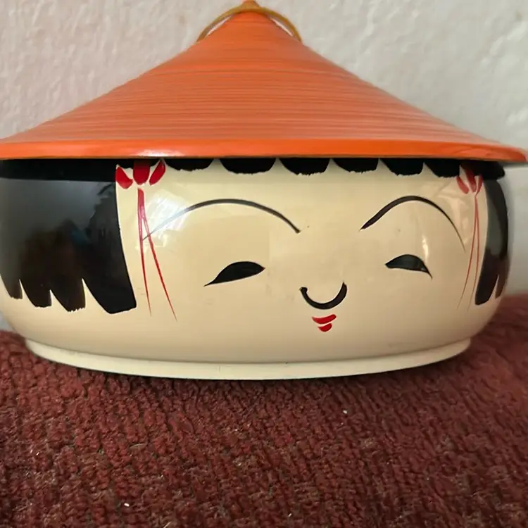 Japanese Plastic Trinket Bowl