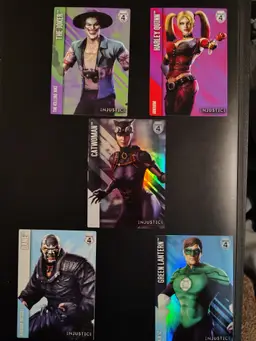 Injustice cards series 4 5 cards