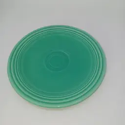 Vintage 1936 Original Green Fiestaware bread plate 6 in Homer Laughlin