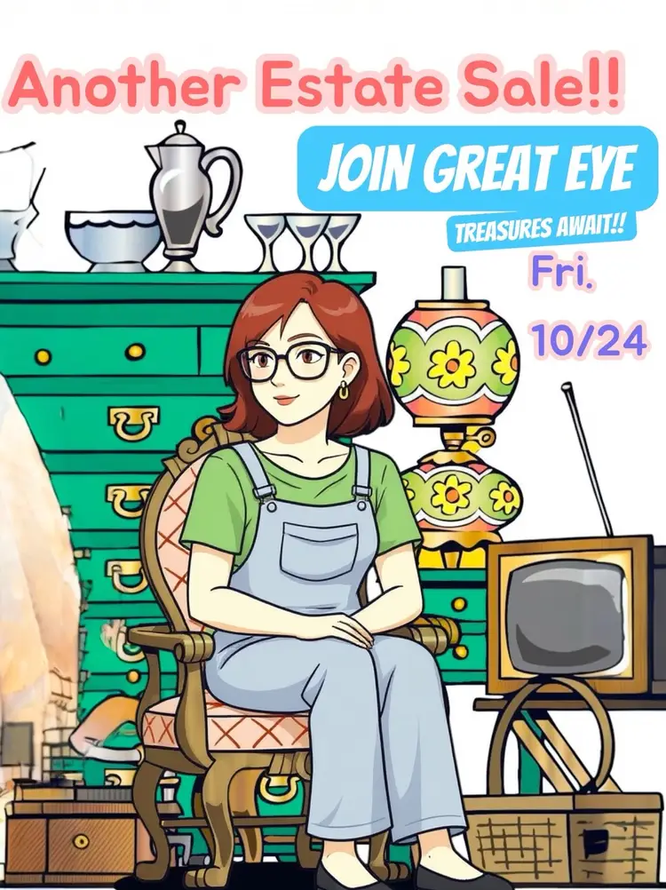 Estate Sale Finds With Great Eye!!!