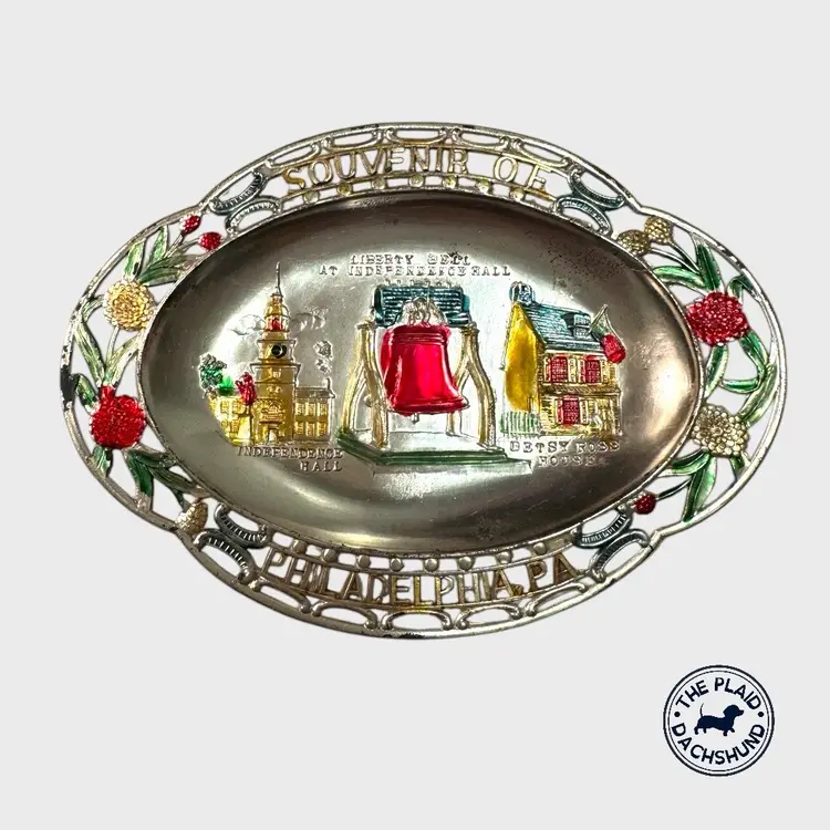 Vintage Philadelphia PA Trinket Dish