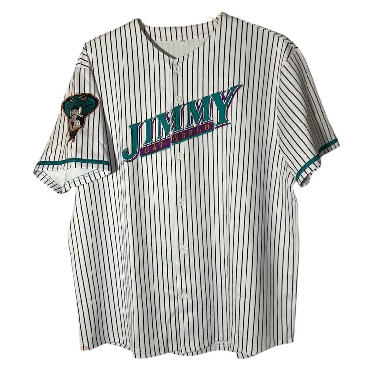 Jimmy Eat World X Diamondbacks XXL Baseball Jersey Innings Festival Exclusive