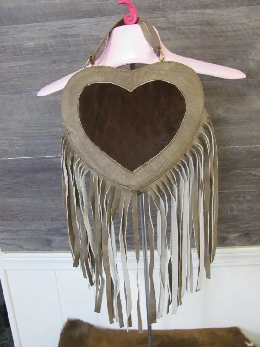 GENUINE LEATHER HANDMADE HANDTOOLED NWT