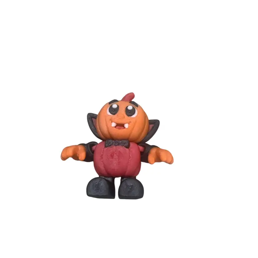 3D Printed Pumpkin Dracula