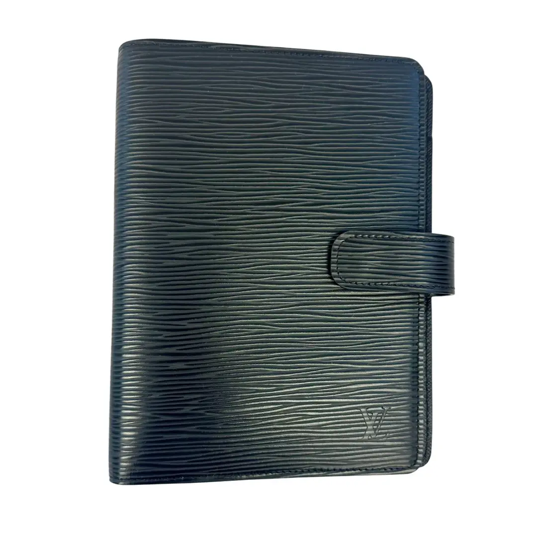 Louis Vuitton Black Epi Agenda Cover