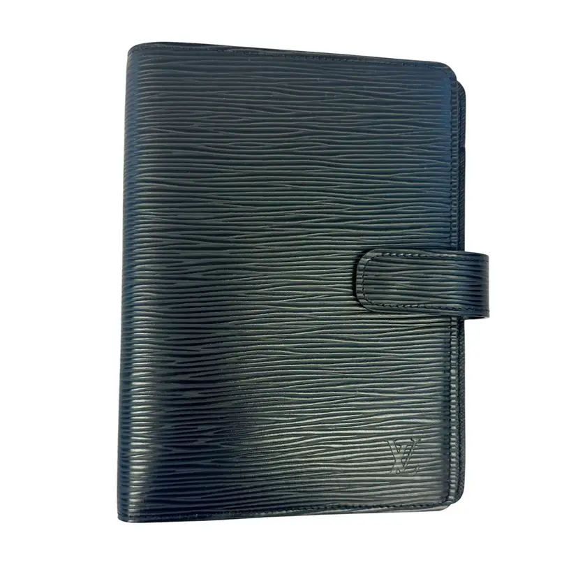 Louis Vuitton Black Epi Agenda Cover