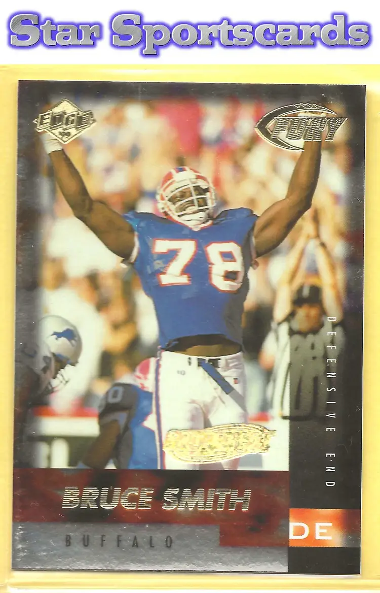 1999 Collector's Edge Fury #125 Bruce Smith Gold Ingot Buffalo Bills