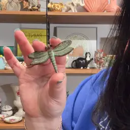 Metal Painted Dragonfly