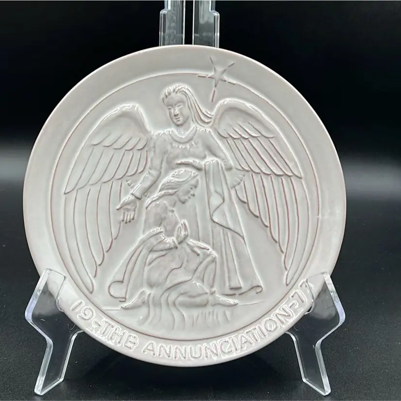 Frankoma Christmas Plate 1973