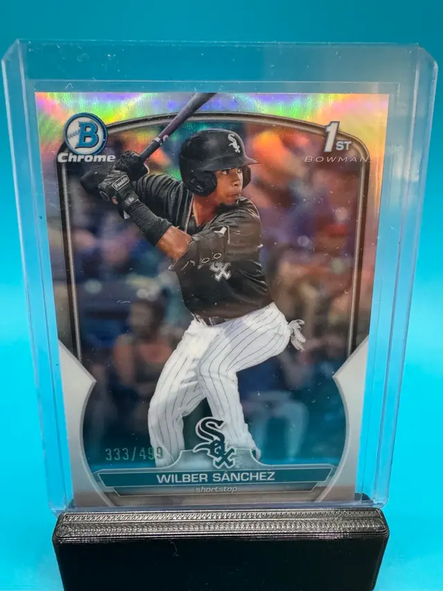 Wilber Sanchez 1st Bowman Chrome Refractor /499 Chicago White Sox