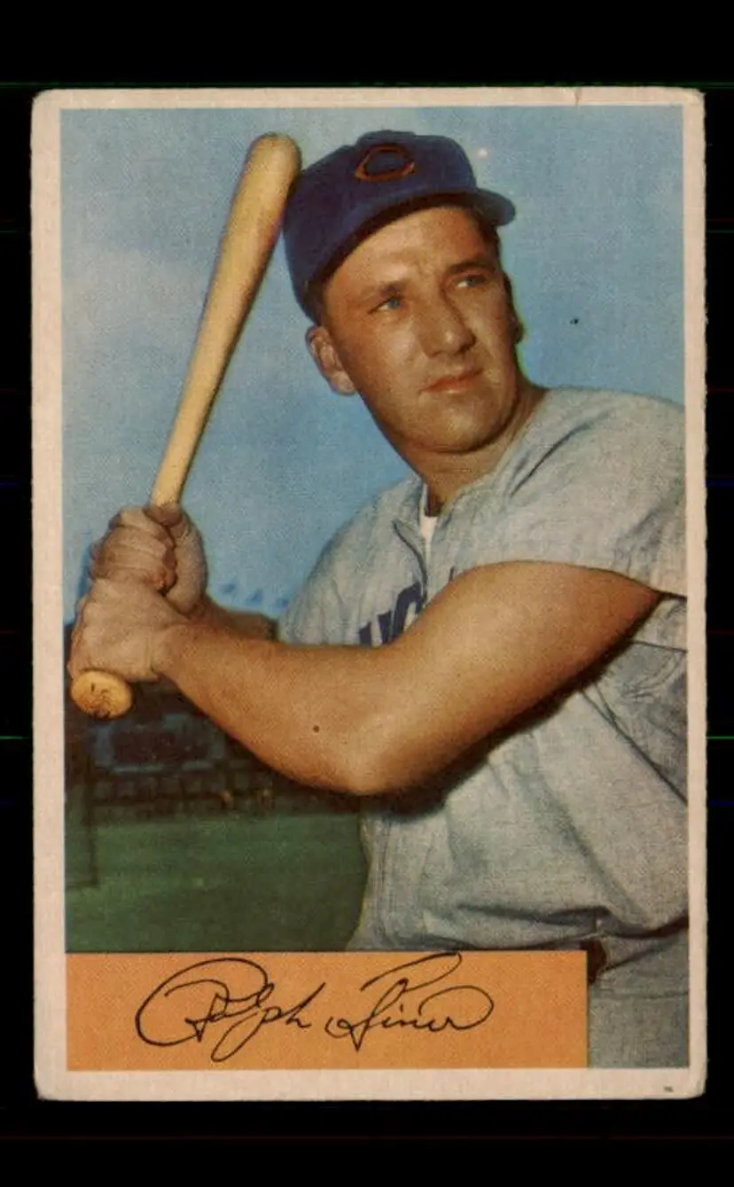 1954 Bowman #45 Ralph Kiner - (pk-tl3) - Chicago Cubs