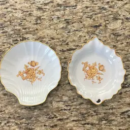 Set Of 2 Vintage Limoges France Trinket Dishes