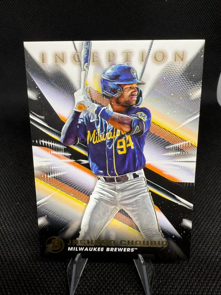 2023 Bowman Inception Jackson Chourio Milwaukee Brewers