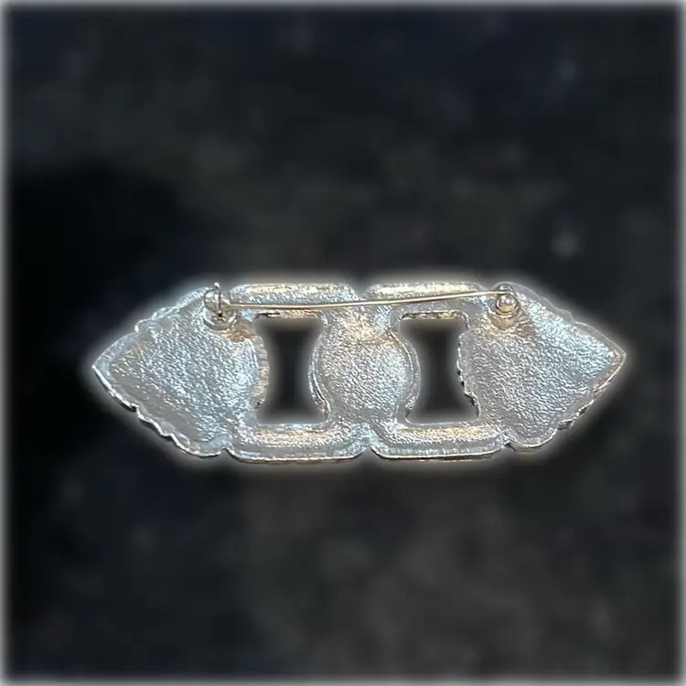 Vintage Avon Bold Romance Art Deco Brooch