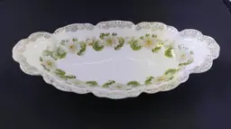 Malmaison Water Lily Oval Dish by A.G.C. Bavaria