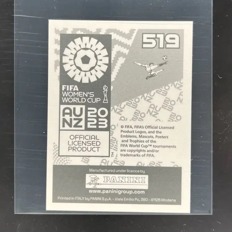 Lena Oberdorf 2023 Panini Women’s World Cup Sticker Germany Soccer Card