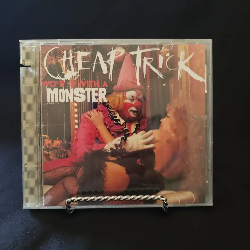 CHEAP TRICK CD Woke Up With A Monster with Jewel Case Warner Brothers READ DESC.