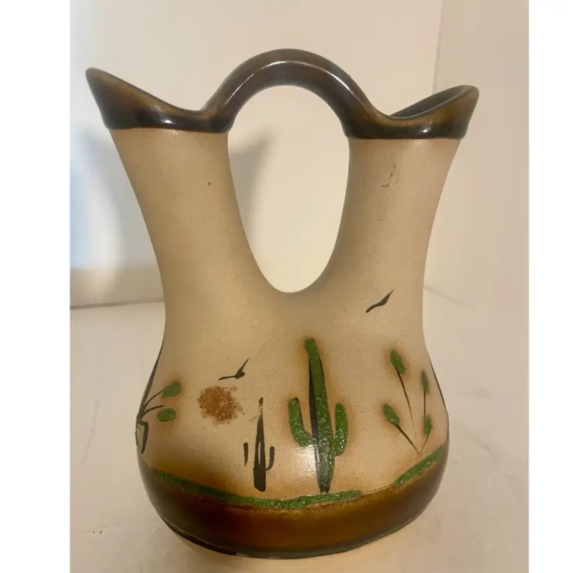 Southwestern Pottery Wedding Vase