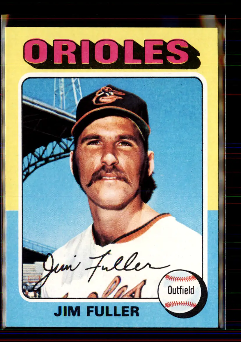 Jim Fuller 1975 Topps #594 - Baltimore Orioles - (pk1-106)