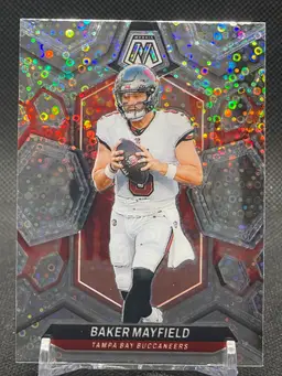2024 Panini Mosaic - Baker Mayfield #204 Mosaic No Huddle Silver