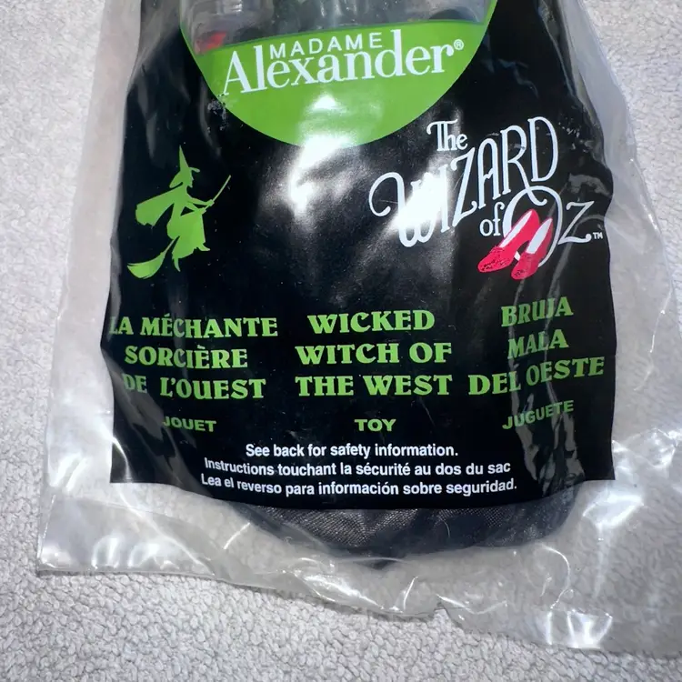 NIP 2008 Alexander Doll Company #5 Wizard Of Oz Wicked Witch McDonald's Meal Toy