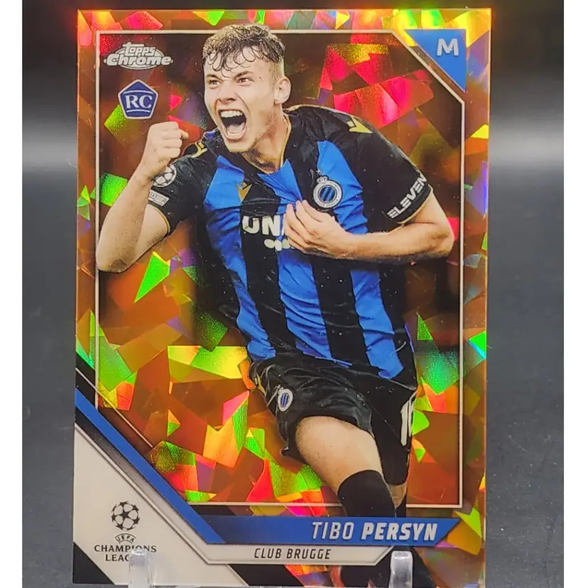 2022 Topps Chrome Sapphire Tibo Persyn /50