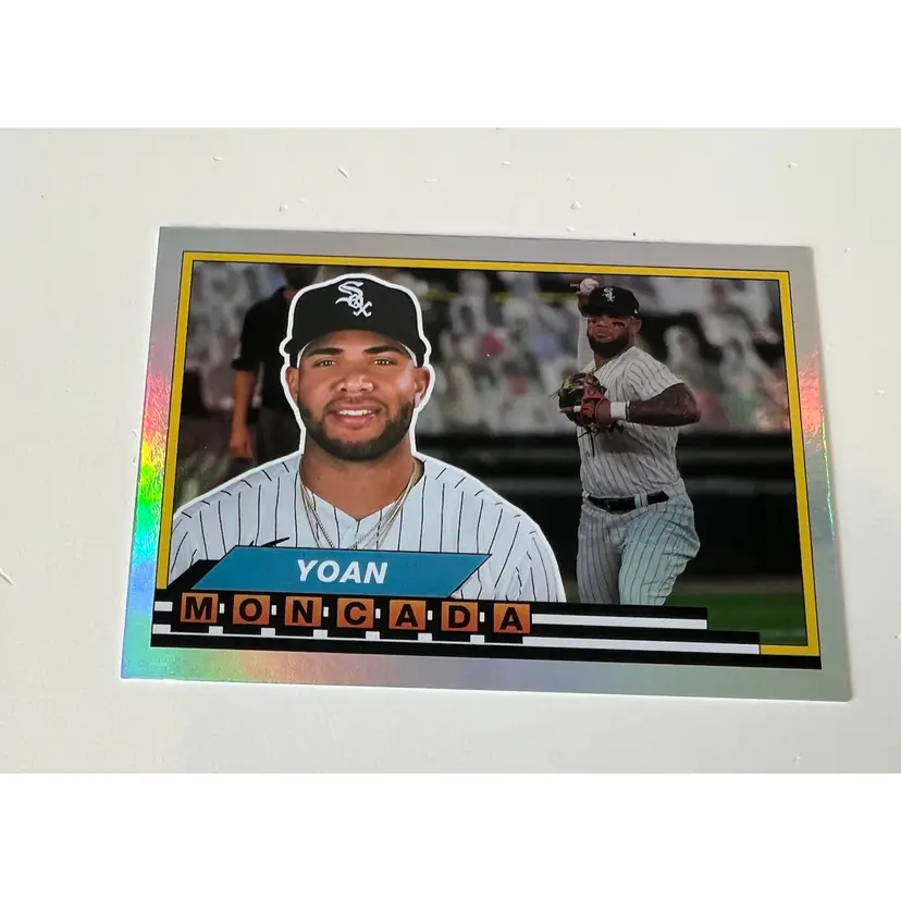 Yoan Moncada Big Foil Chicago White Sox