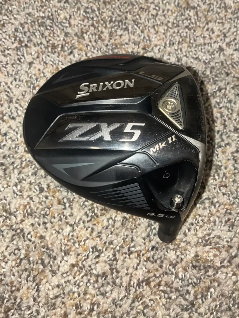 Srixon ZX5 LS MKII 9.5°Driver Head Only Good Condition Used